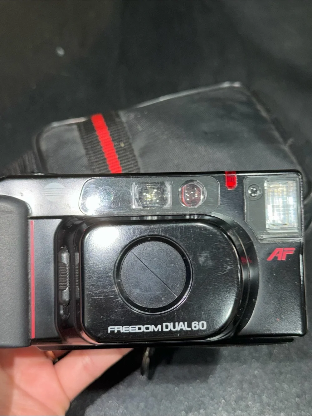 Minolta Freedom Dual 60 Compact Film Camera - Black